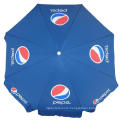 OEM Logo Printed Beach Umbrella Sea Umbrella Big Size Outdoor Sombrilla Promotional Umbrella with Company Logo